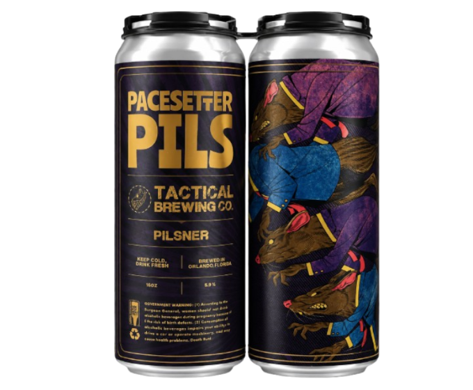 Tactical Pacesetter 16oz 4-Pack Can (No Barcode)