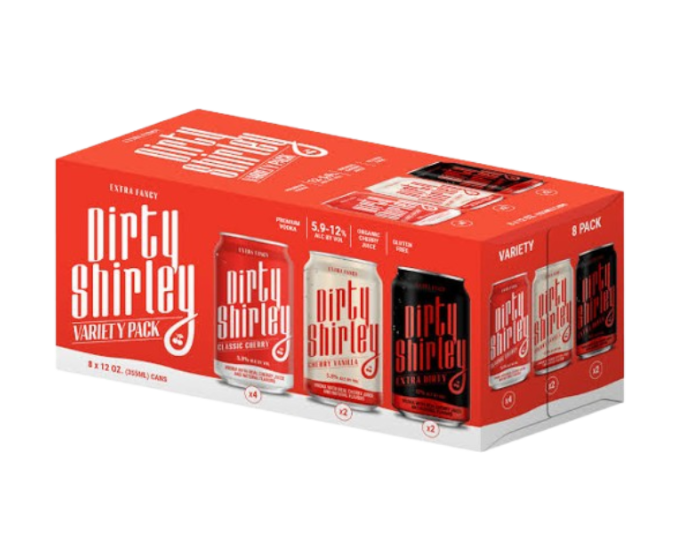 Dirty Shirley Classic Variety 12oz 8-Pack Can (4CC/2CV/2ED)