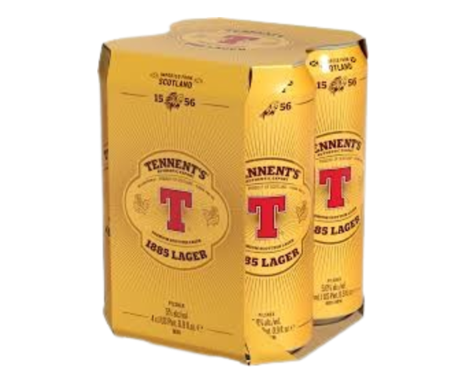 Tennents Scottish Lager 16.9oz 4-Pack Can