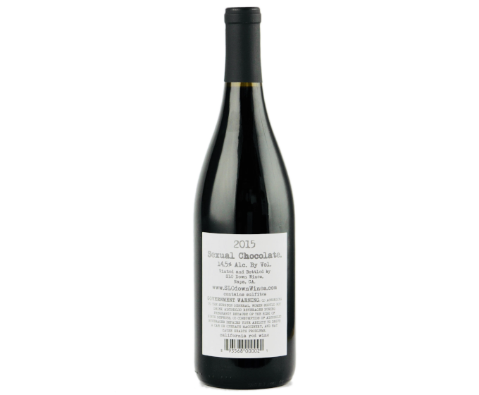 Slo Down Wines Sexual Chocolate Red Blend 750ml