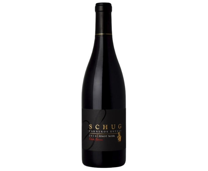 Schug Carneros Estate Grown Pinot Noir 2018 750ml (No Barcode)