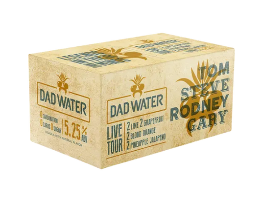 Dad Water Live Tour Variety 12oz 8-Pack Can