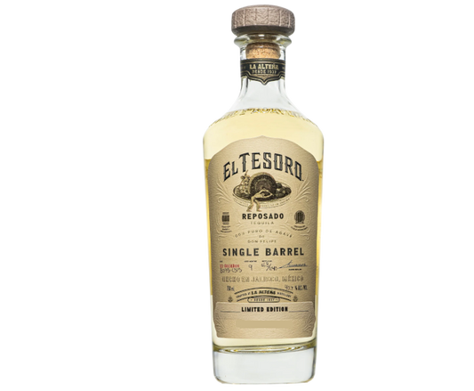 El Tesoro Reposado Single Barrel 750ml