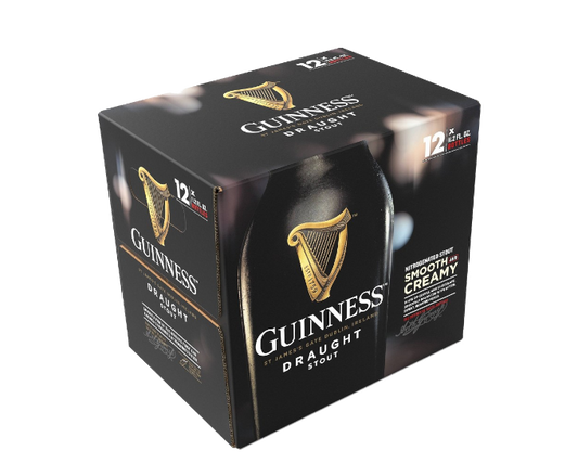 Guinness Draught Stout 11.2oz 12-Pack Bottle (DNO P3)