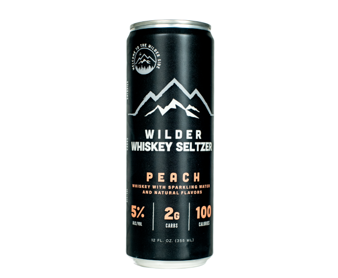 Wilder Peach Seltzer 12oz  4-Pack Can