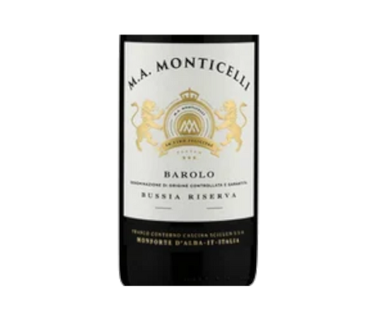 M A Monticelli Bussia Riserva 2013 750ml