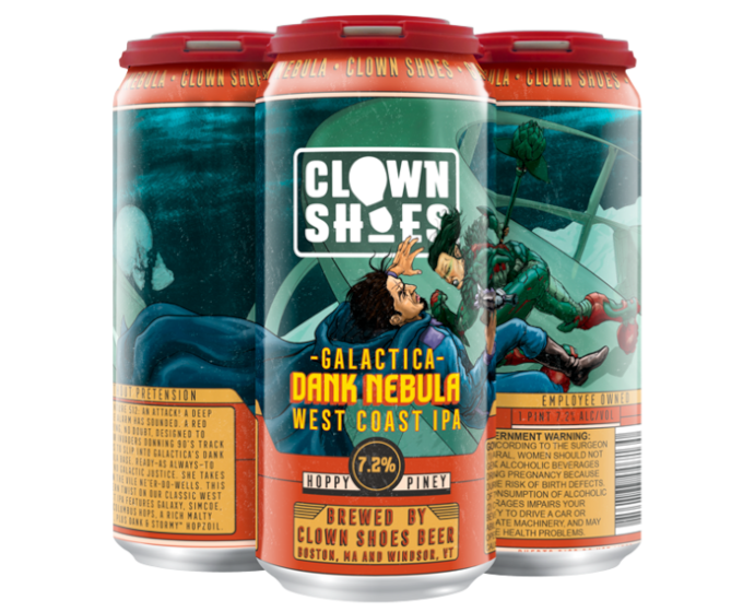 Clown Shoes Galactica Dank Nebula 16oz 4-Pack Can