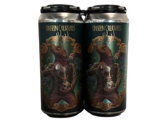 Unseen Creatures Suits and Skulls 16oz 4-Pack Can