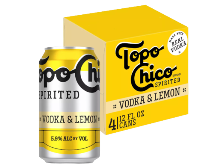 Topochico Spirited Vodka & Lemon Chilton 12oz 4-Pack Can