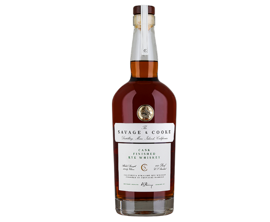 Savage & Cooke Straight Rye 750ml