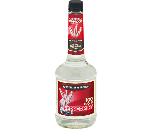 Dekuyper Peppermint Schnapps 100 Proof 750ml (DNO P1/P3)