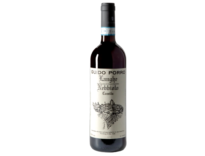 Guido Porro Camilu Langhe Nebbiolo 2021 750ml