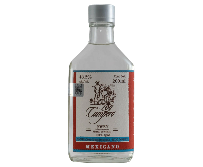 Rey Campero Mexicano Mezcal Joven 200ml (DNO P3)