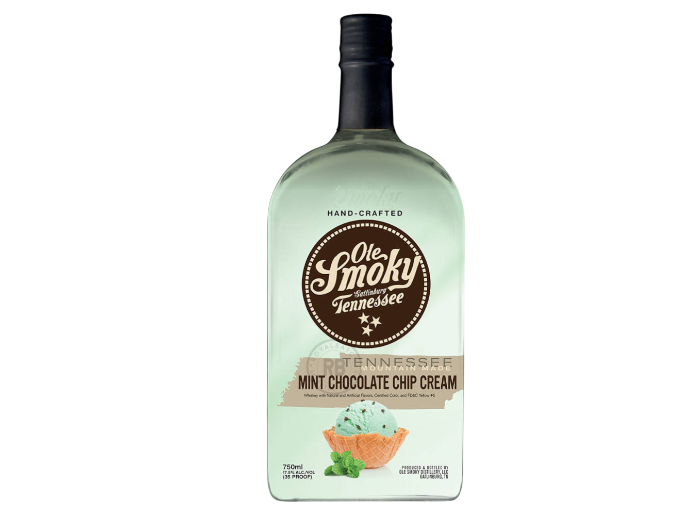 Ole Smoky Mint Chocolate Chip Cream 750ml