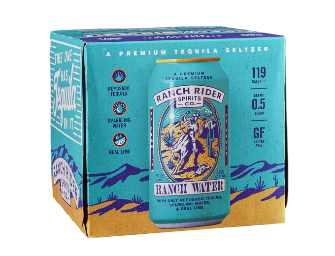 Ranch Rider Ranch Water 12oz 4-Pack Can