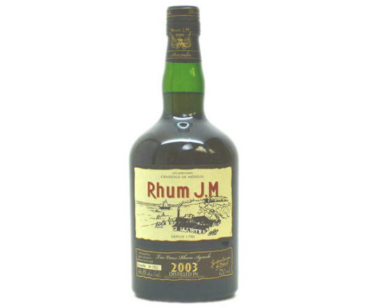 Rhum J M Vieux Agricole Millesime 2003 750ml