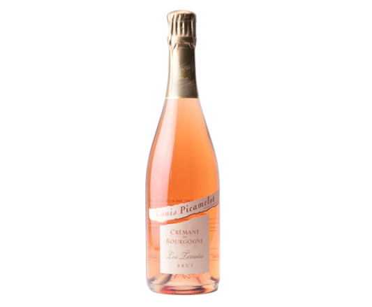 Maison Louis Picamelot Cremant de Bourgogne Les Terroirs Brut Rose 750ml (No Barcode)