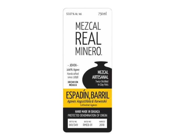 Real Minero Barril Espadin Artesanal 750ml