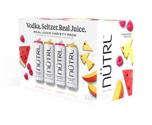 Nutrl Hard Seltzer Variety Pack 12oz 8-Pack Can