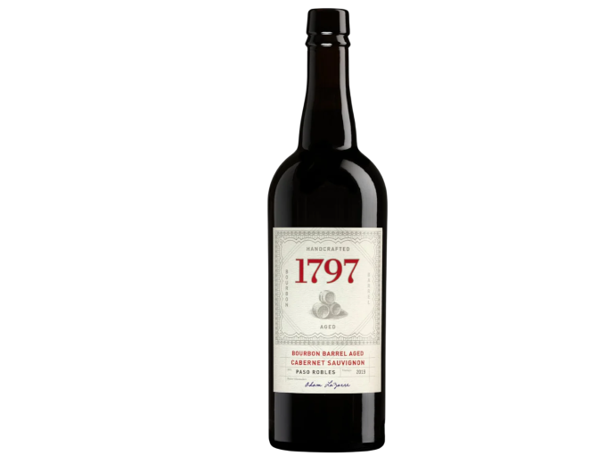 1797 Bourbon Barrel Aged Paso Robles Cabernet Sauv 750ml