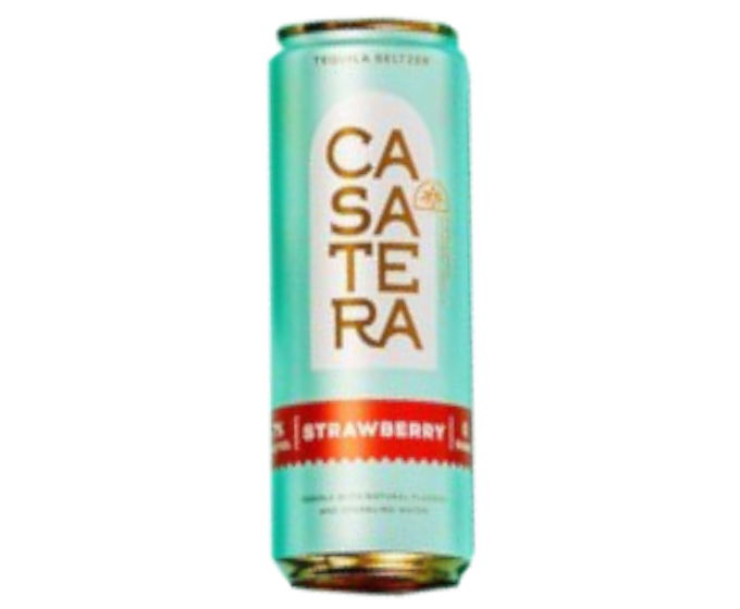 Casatera Strawberry Tequila Seltzer 355ml Single Can