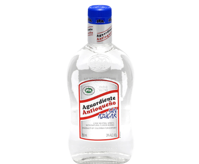 Antioqueno Aguardiente Sin Azucar 750ml