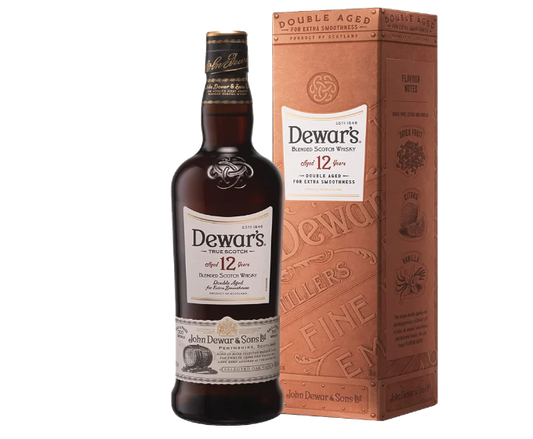 Dewars 12 Years Double Aged 750ml