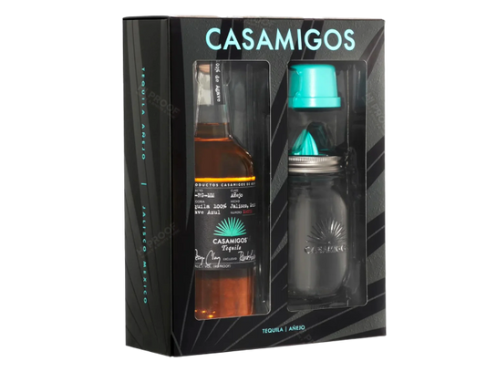 Casamigos Anejo With Mason Jar Juicer 750ml (HR)