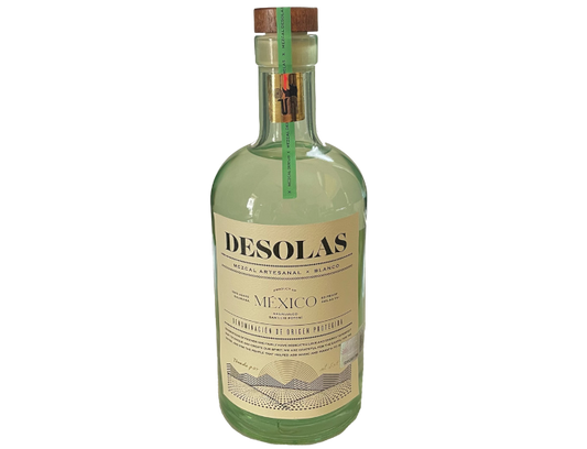 Desolas Mezcal Artesanal Blanco 750ml