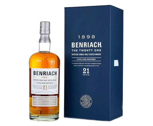 The BenRiach Four Cask Maturation 21 Years SM 750ml