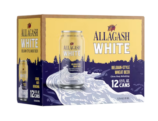 Allagash White 12oz 12-Pack Can