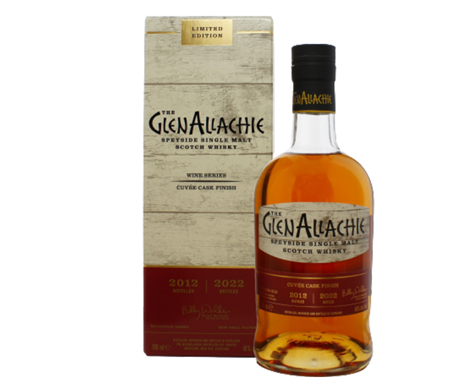 The GlenAllachie 9 Years 2012 Cuvee Cask Finish 700ml