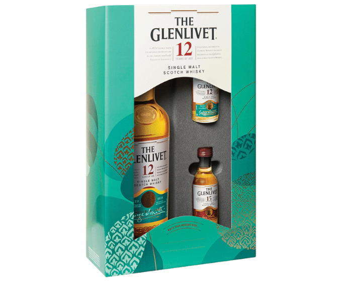 The Glenlivet 12 Years 750ml (Gift Set)