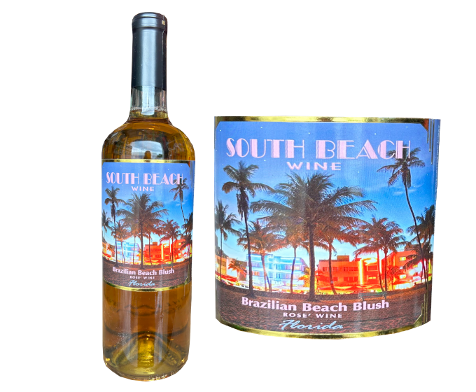 South Beach Brazilian Beach Blush 750ml (No Barcode)