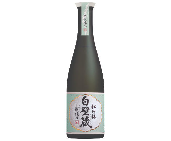 Sho Chiku Bai Shirakabegura Kimoto Junmai Sake 640ml