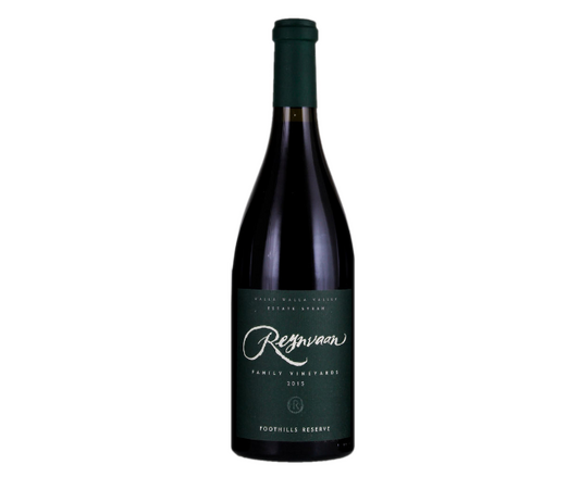 Reynvaan Foothills in the Sun Reserve Syrah 2018 750ml (No Barcode)