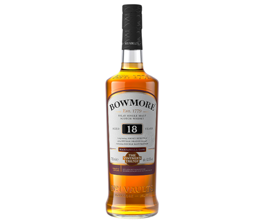 Bowmore 18 Years 'Vintner's Trilogy' Manzanilla Cask 750ml