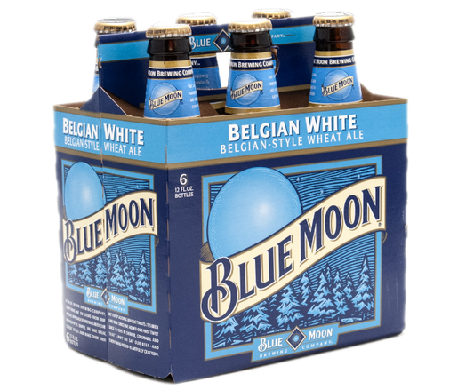 Blue Moon Belgian White 12oz 6-Pack Bottle