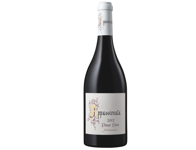 Appasionata Fortissimo Pinot Noir 2012 750ml (No Barcode)