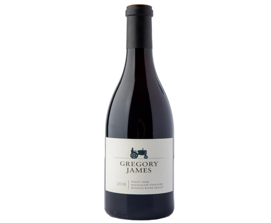 Gregory James Bacigalupi Pinot Noir 2018 750ml (No Barcode)