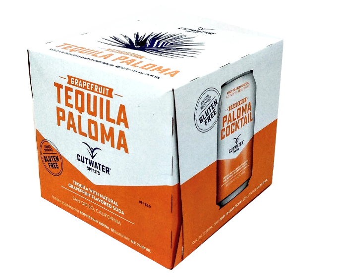 Cutwater Grapefruit Tequila Paloma 12oz 4-Pack Can