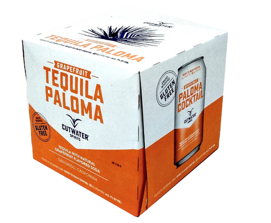 Cutwater Grapefruit Tequila Paloma 12oz 4-Pack Can