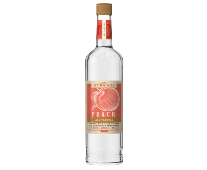 Stirrings Peach Liqueur 750ml