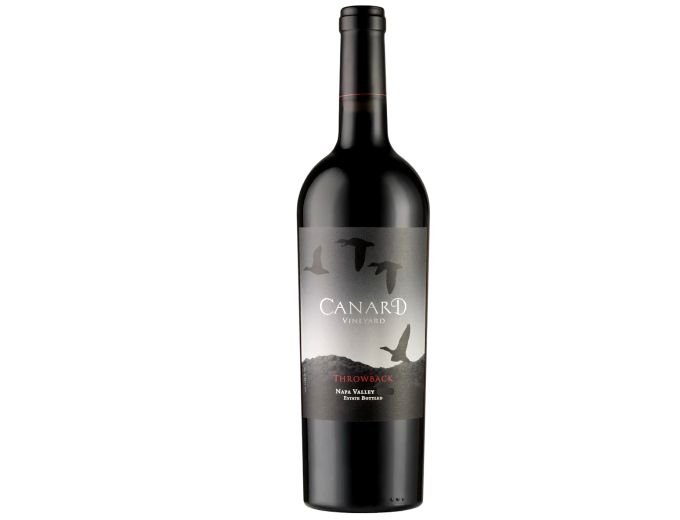 Canard Vineyard Throwback Red Blend 2021 750ml (No Barcode)