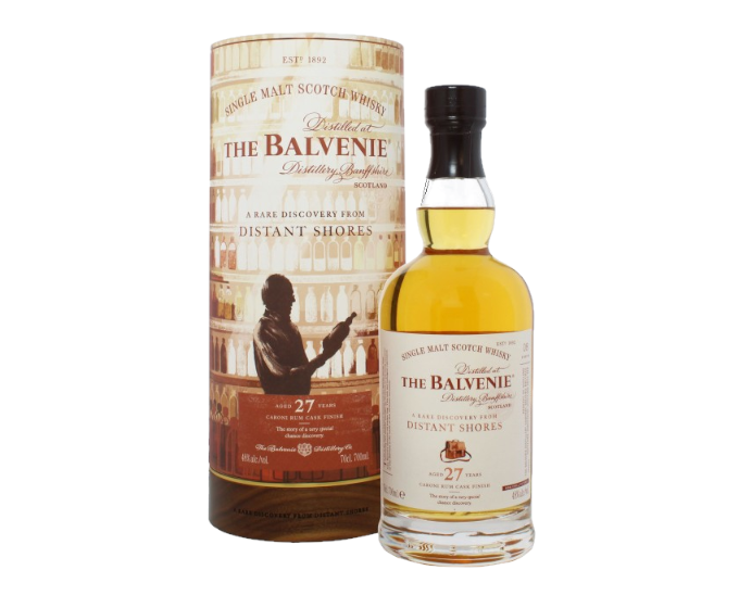 The Balvenie 27 Years A Rare Discovery from Distant Shores 750ml