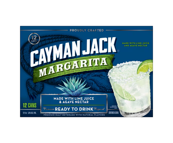 Cayman Jack Margarita 12oz 12-Pack Can