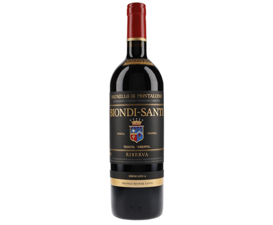 Biondi Santi Tenuta Greppo Riserva 2012 750ml (No Barcode)