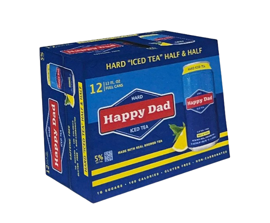 Happy Dad Hard Iced Tea Half & Half 12oz 12-Pack Can (DNO)