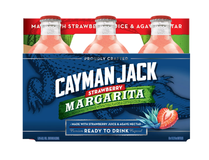 Cayman Jack Strawberry Margarita 12oz 6-Pack Bottle