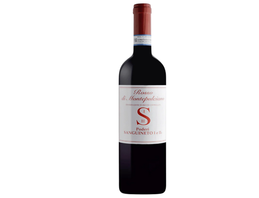 Poderi Sanguineto I & II Rosso di Montepulciano 2020 750ml (No Barcode)